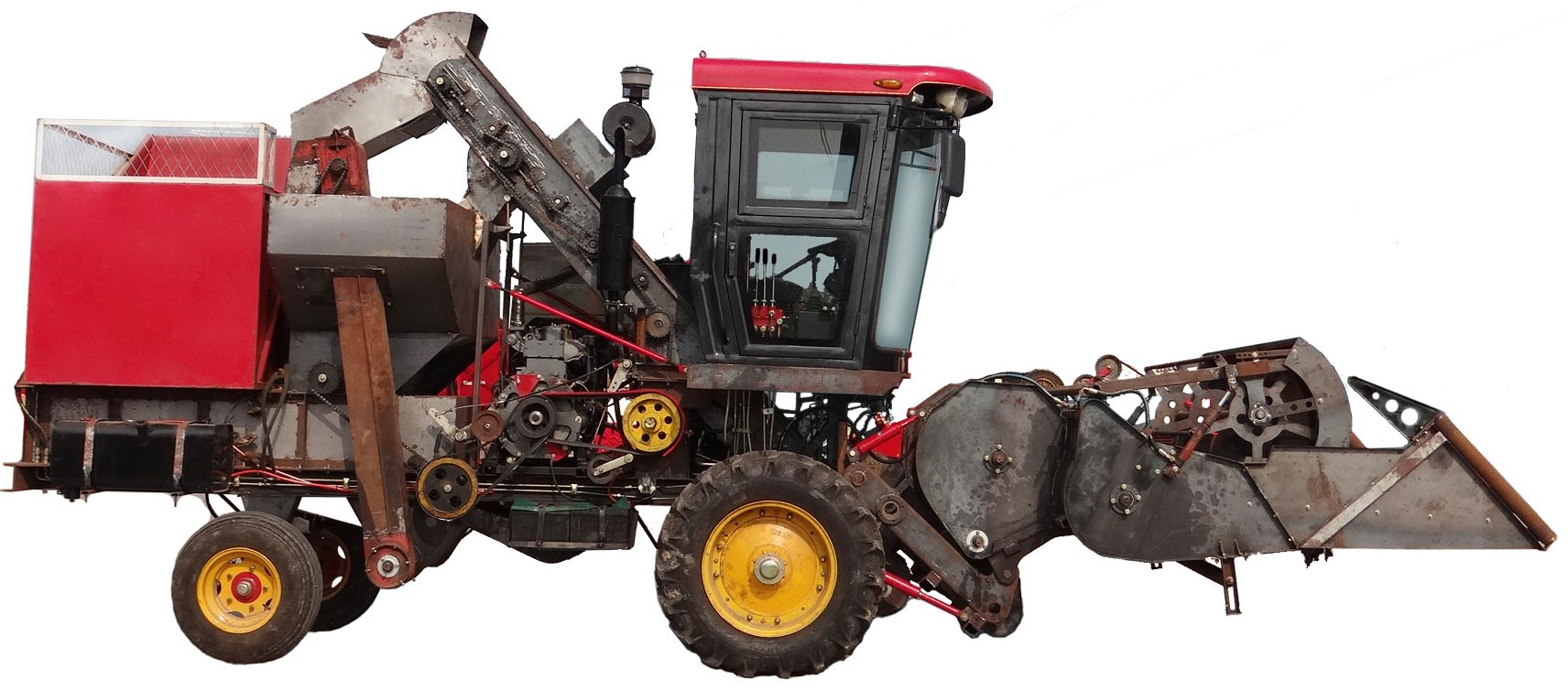 自走式葵花收获机