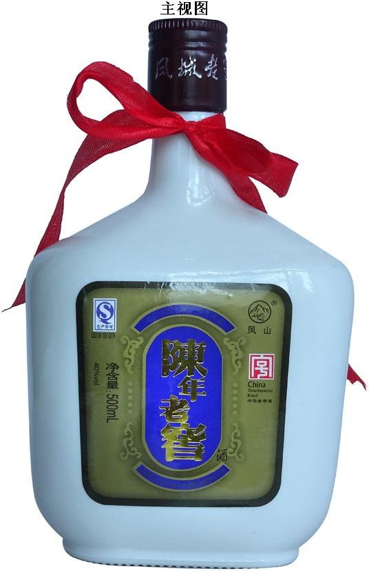 酒瓶凤城老窖陈年老窖酒