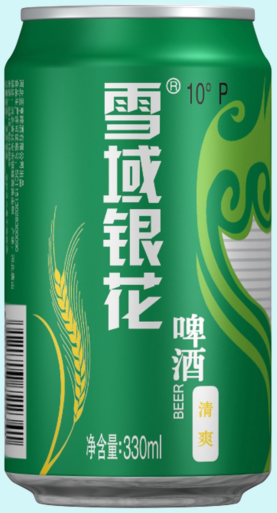 cn304061178s_听装啤酒罐(雪域银花清爽)失效