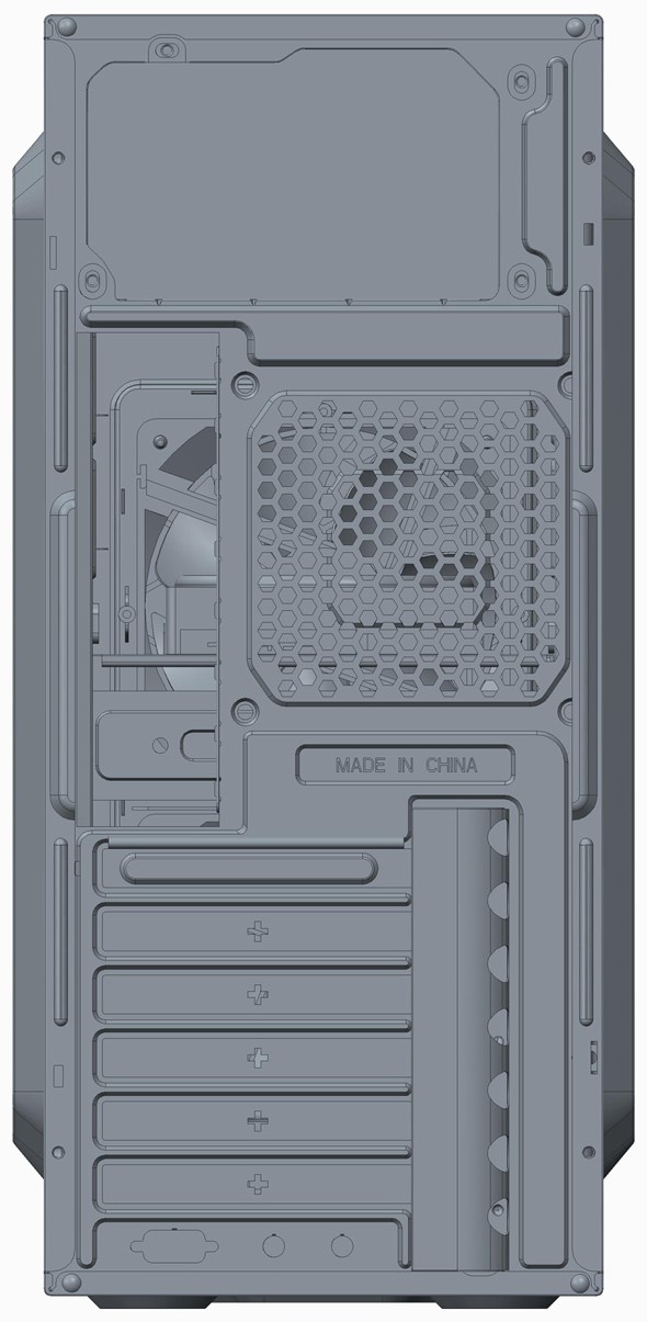 本外观设计产品的名称:电脑机箱(5911).2.