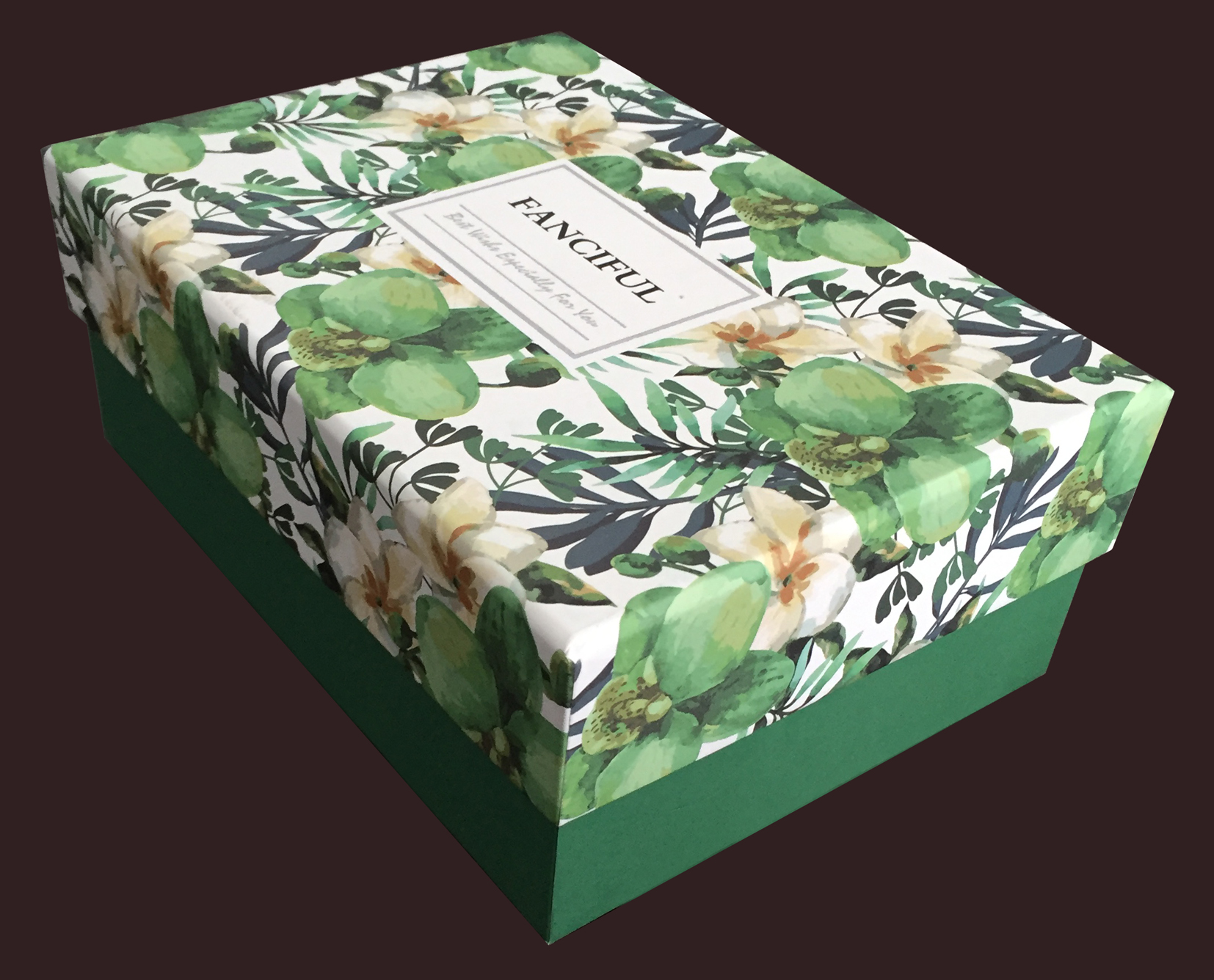 包装盒绿光森林