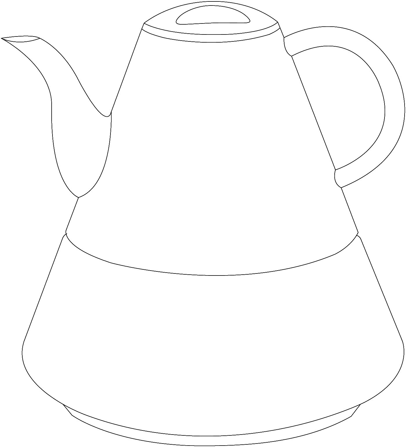 茶具火山式