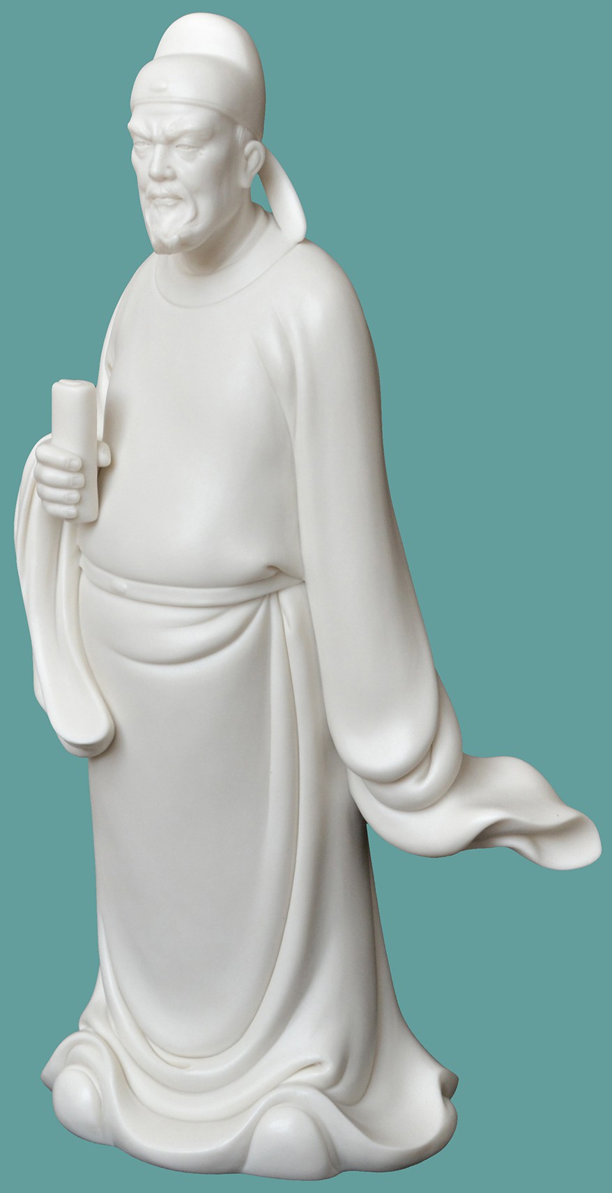 白瓷雕诗圣杜甫