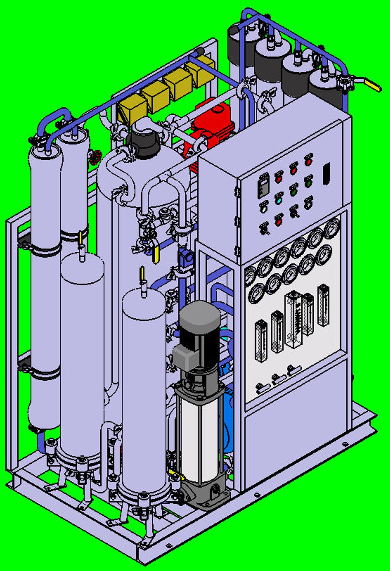 两级反渗透装置10t