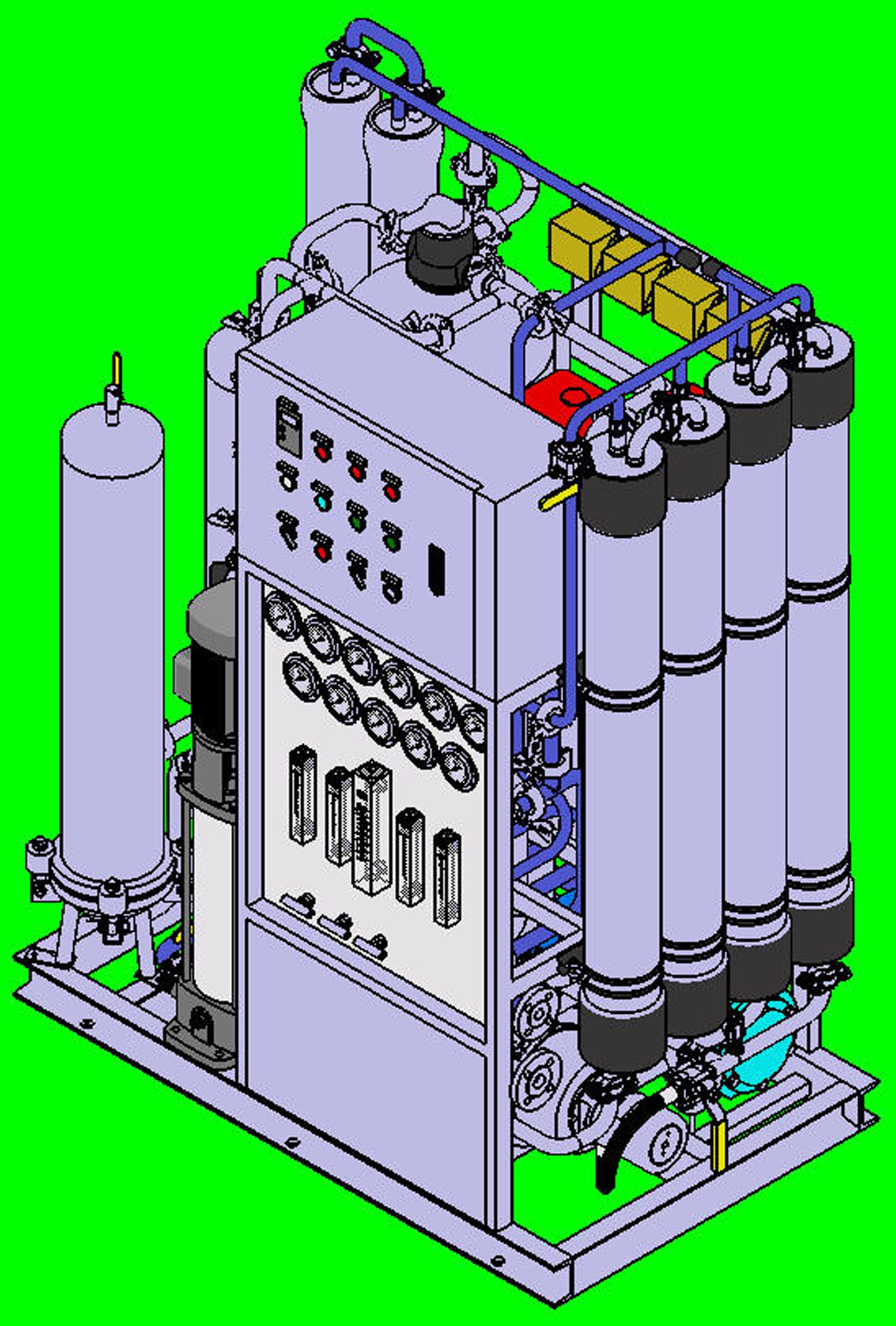 两级反渗透装置10t