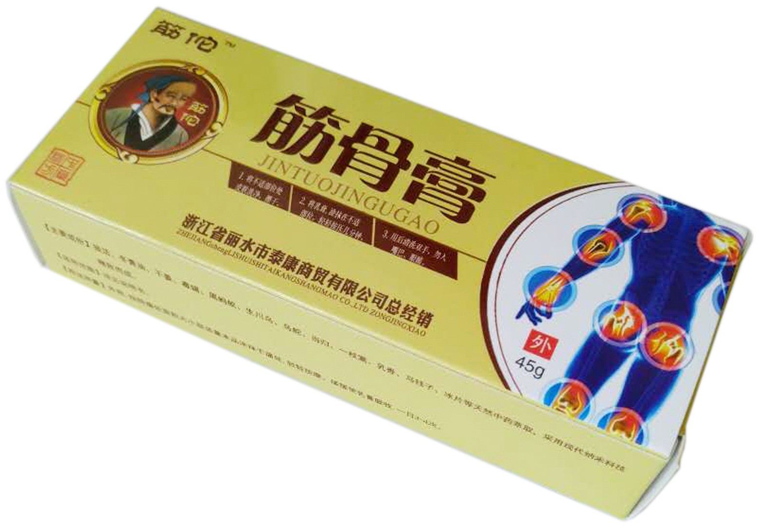 包装盒筋佗筋骨膏