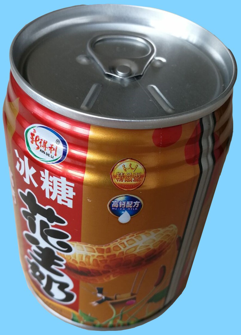 饮料罐高钙冰糖花生奶