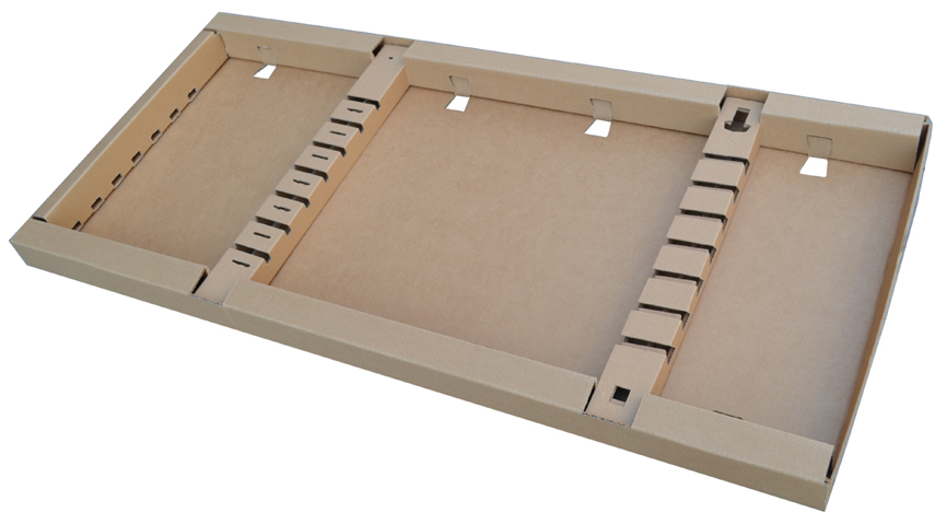 包装盒纸质活动卡扣式