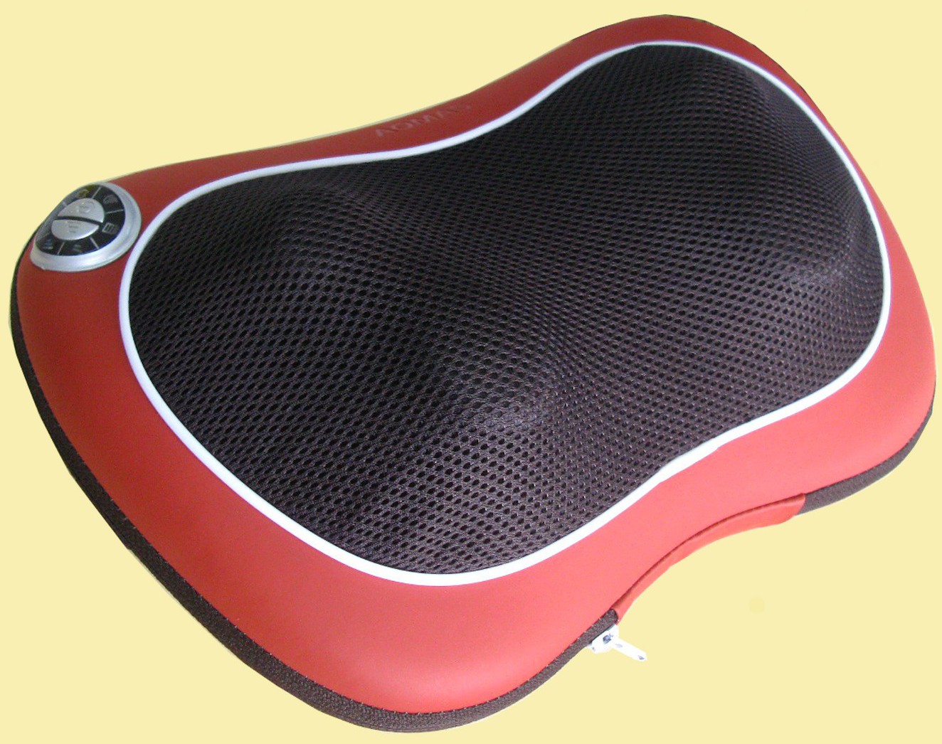 按摩垫圆形镜片led数显双开关颈腰按摩垫