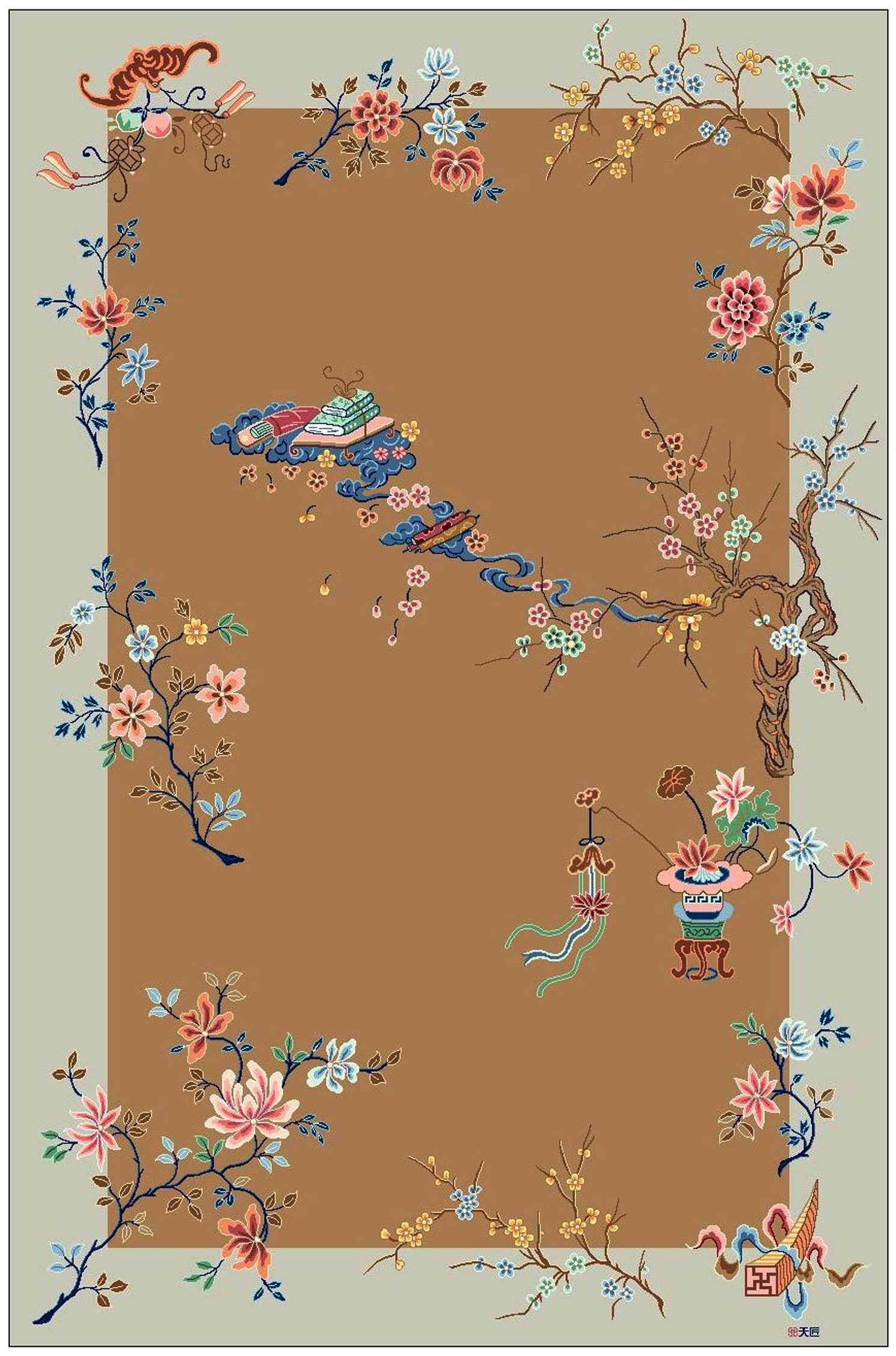 cn304603223s_地毯(民国风漠色云寄锦书)有效