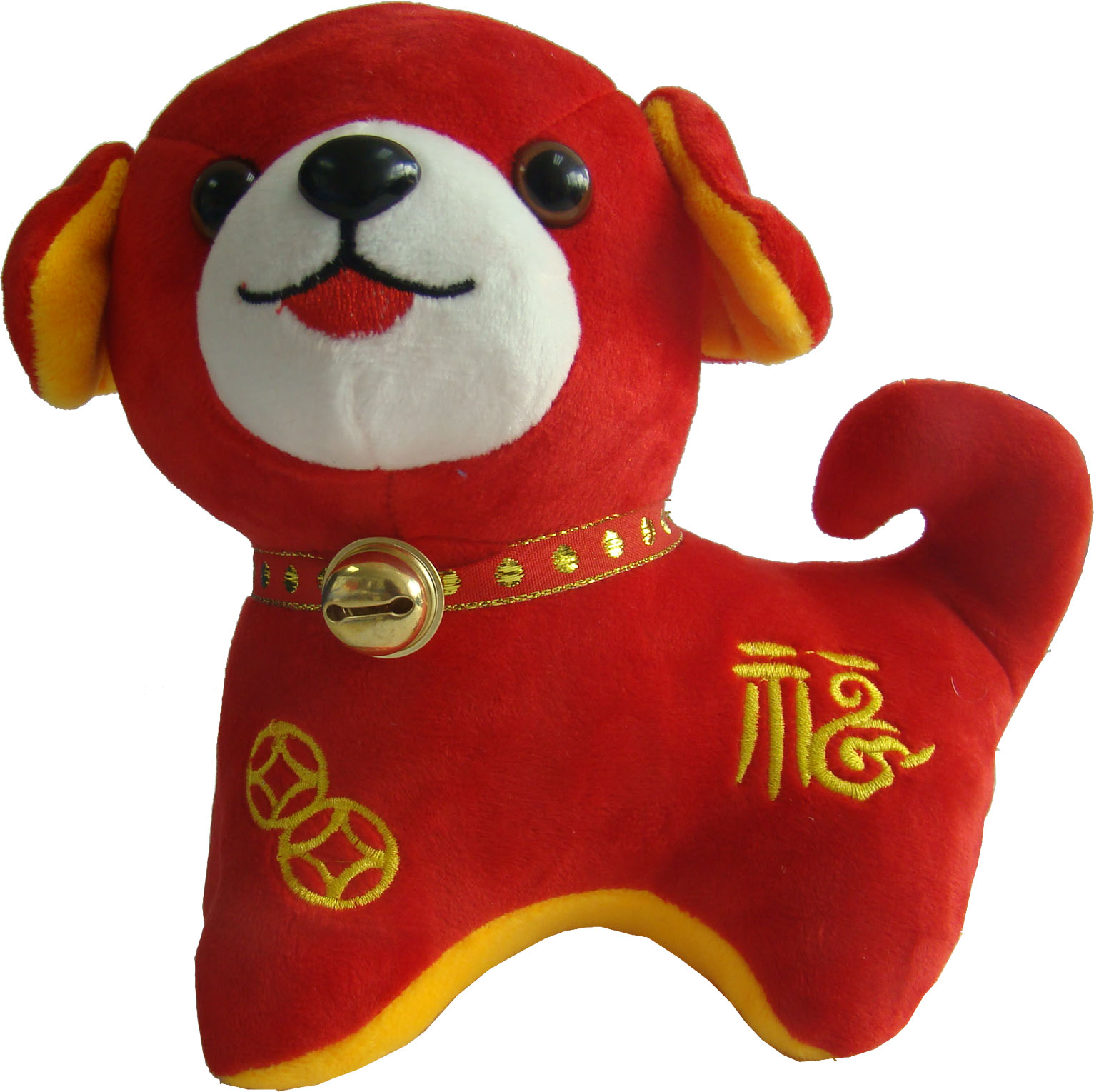 吉祥物旺旺来福狗