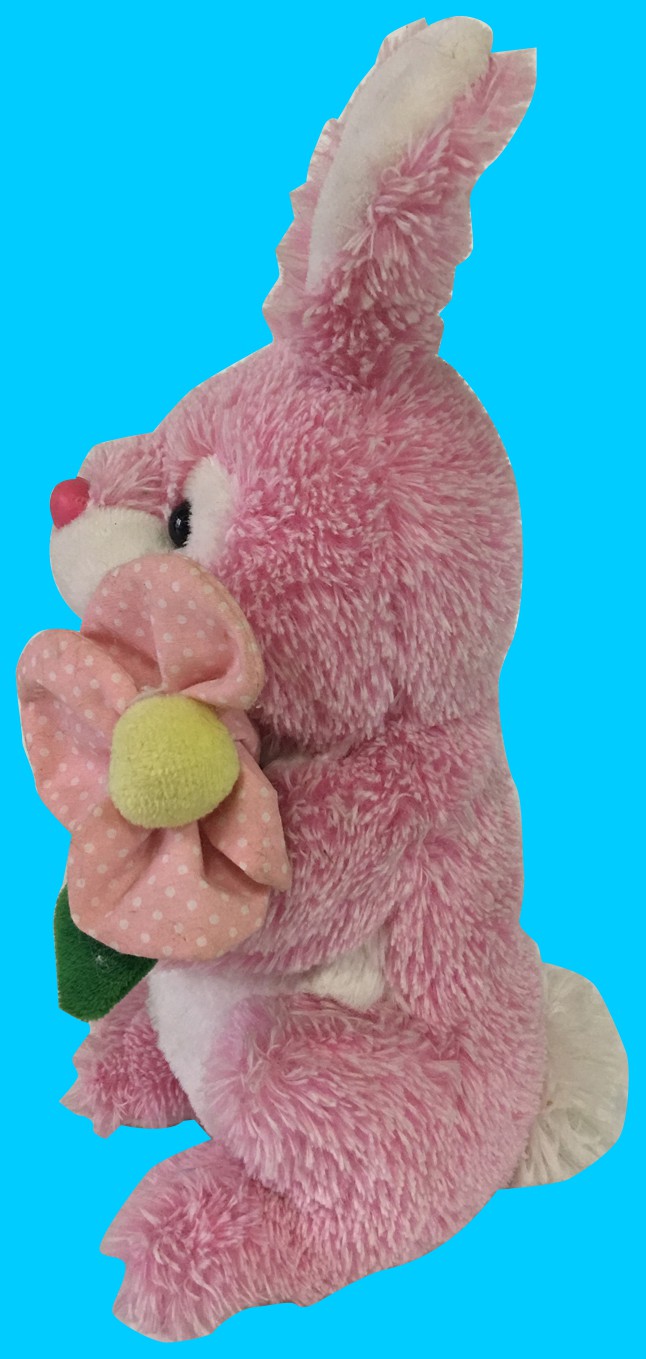 玩具粉色兔