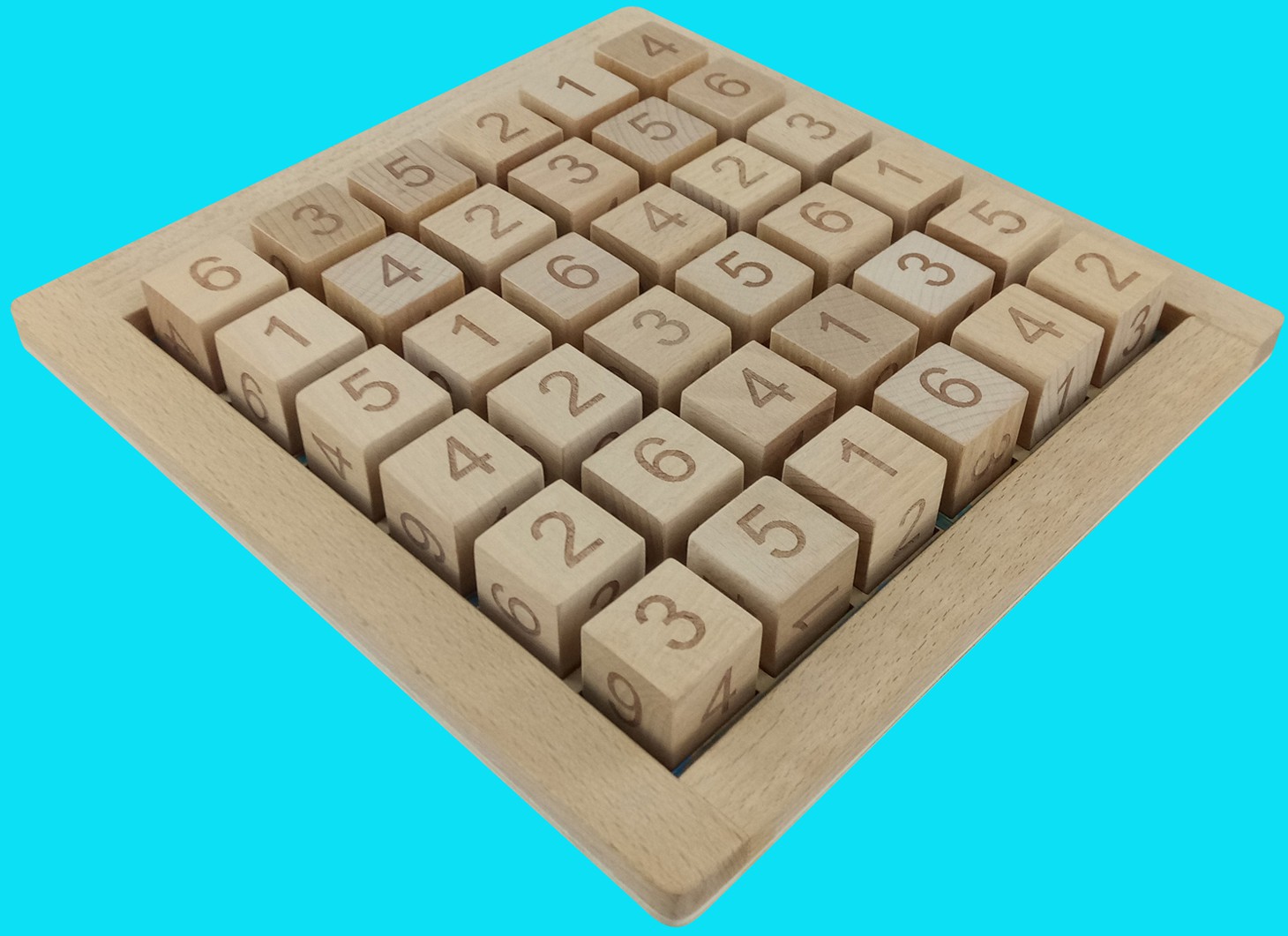 玩具(立体数独六宫格)