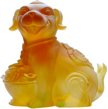 摆件(聚宝旺财狗)