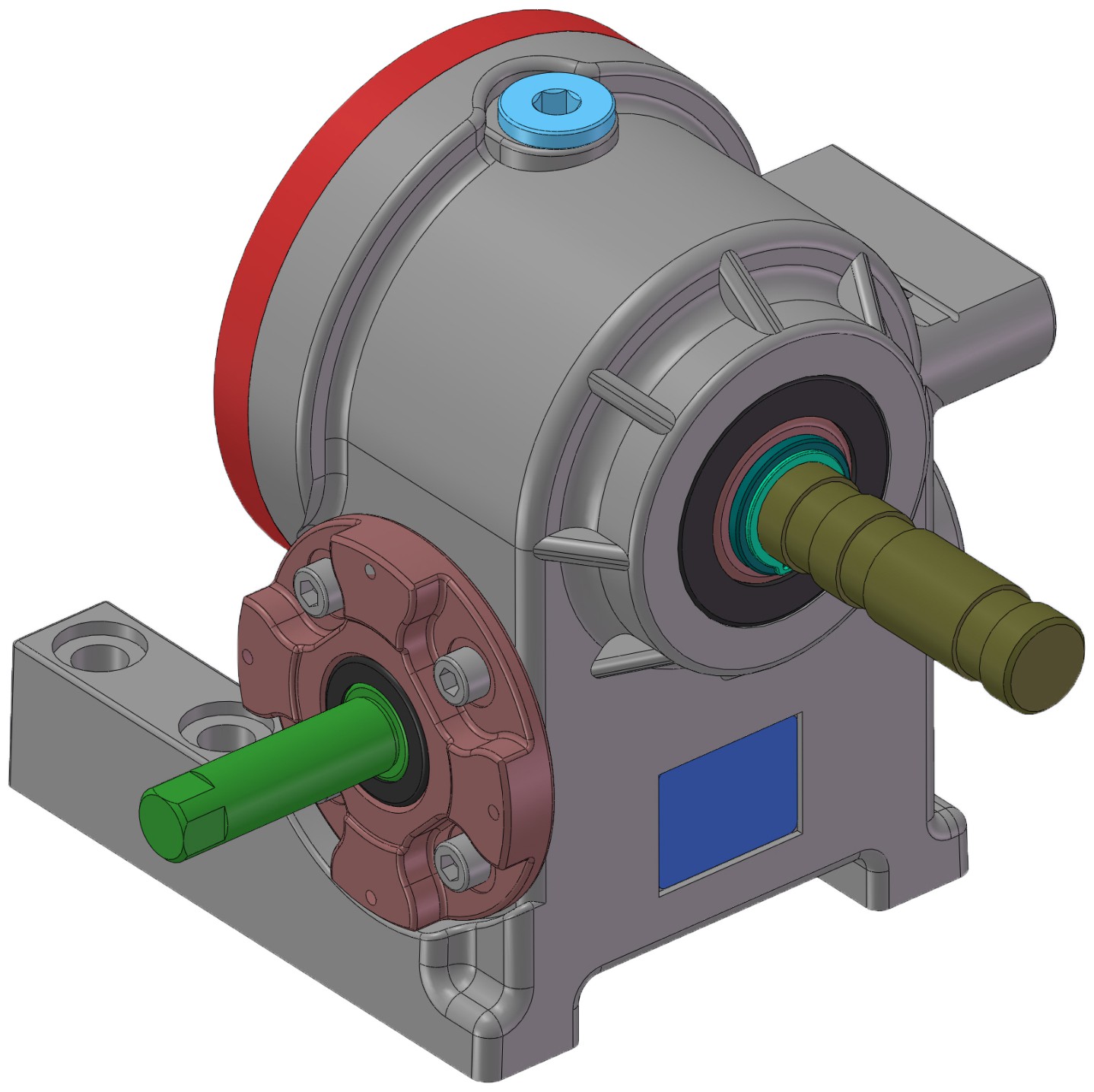 蜗轮蜗杆减速机sp050