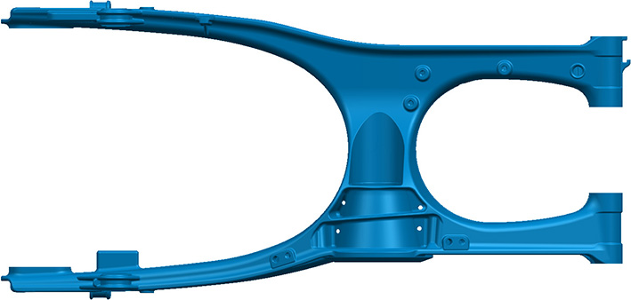 摩托车后平叉zt310v