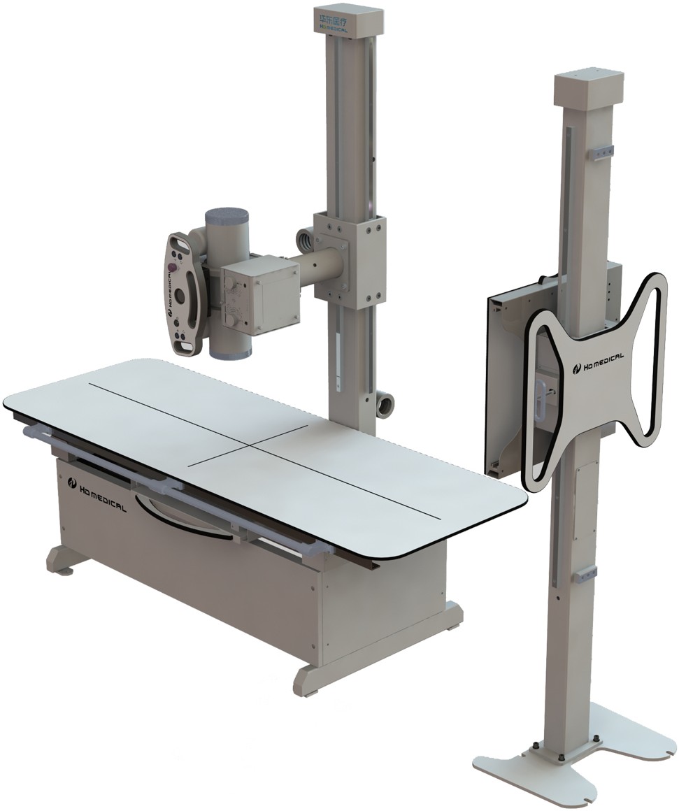 双立柱x射线数字成像系统