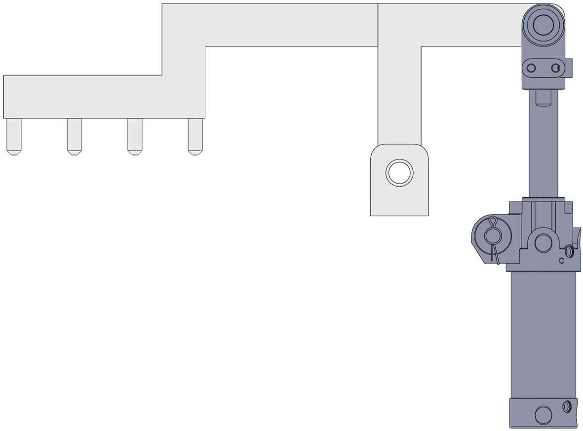 杠杆式多点压紧器