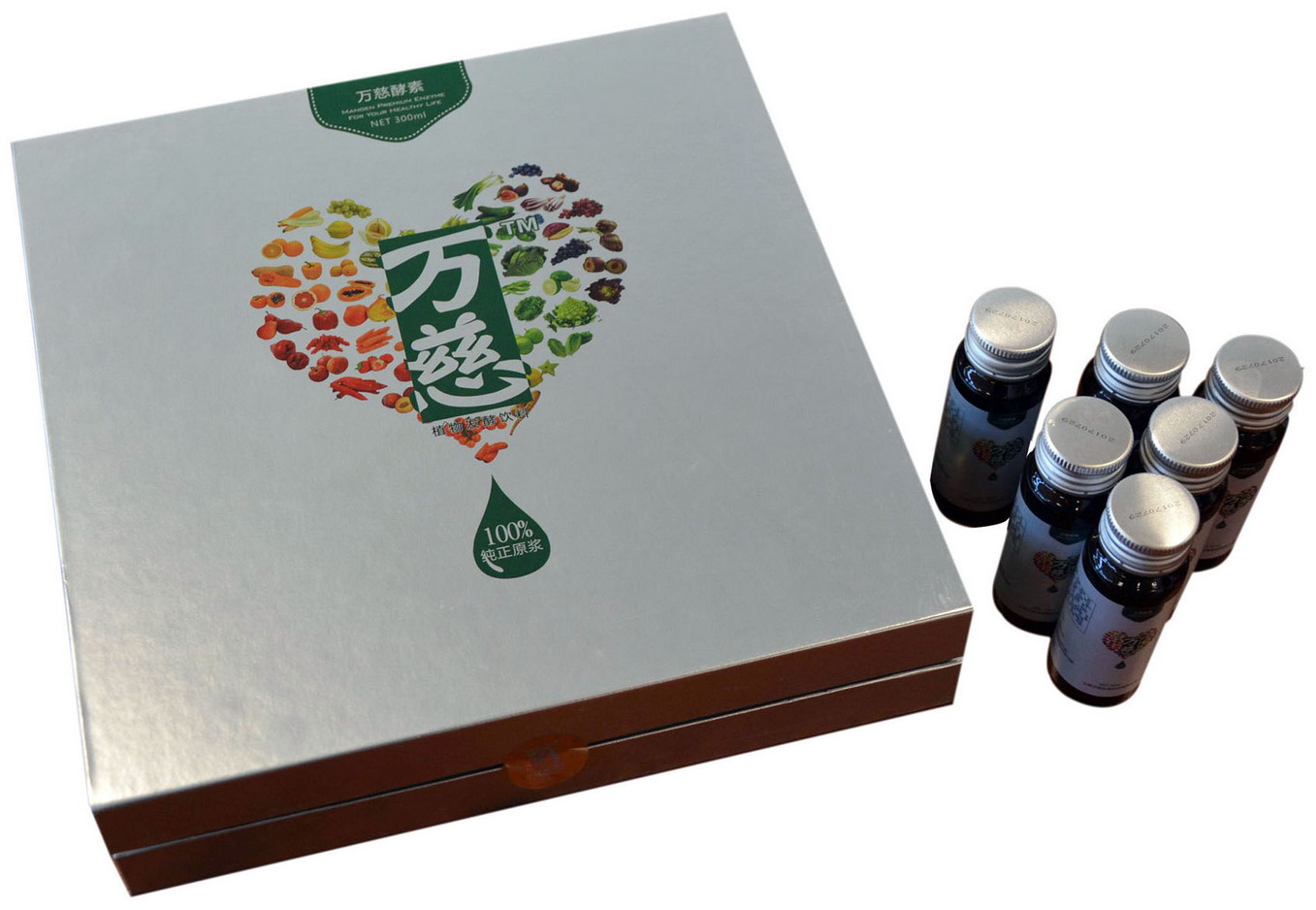 包装盒万慈酵素300ml