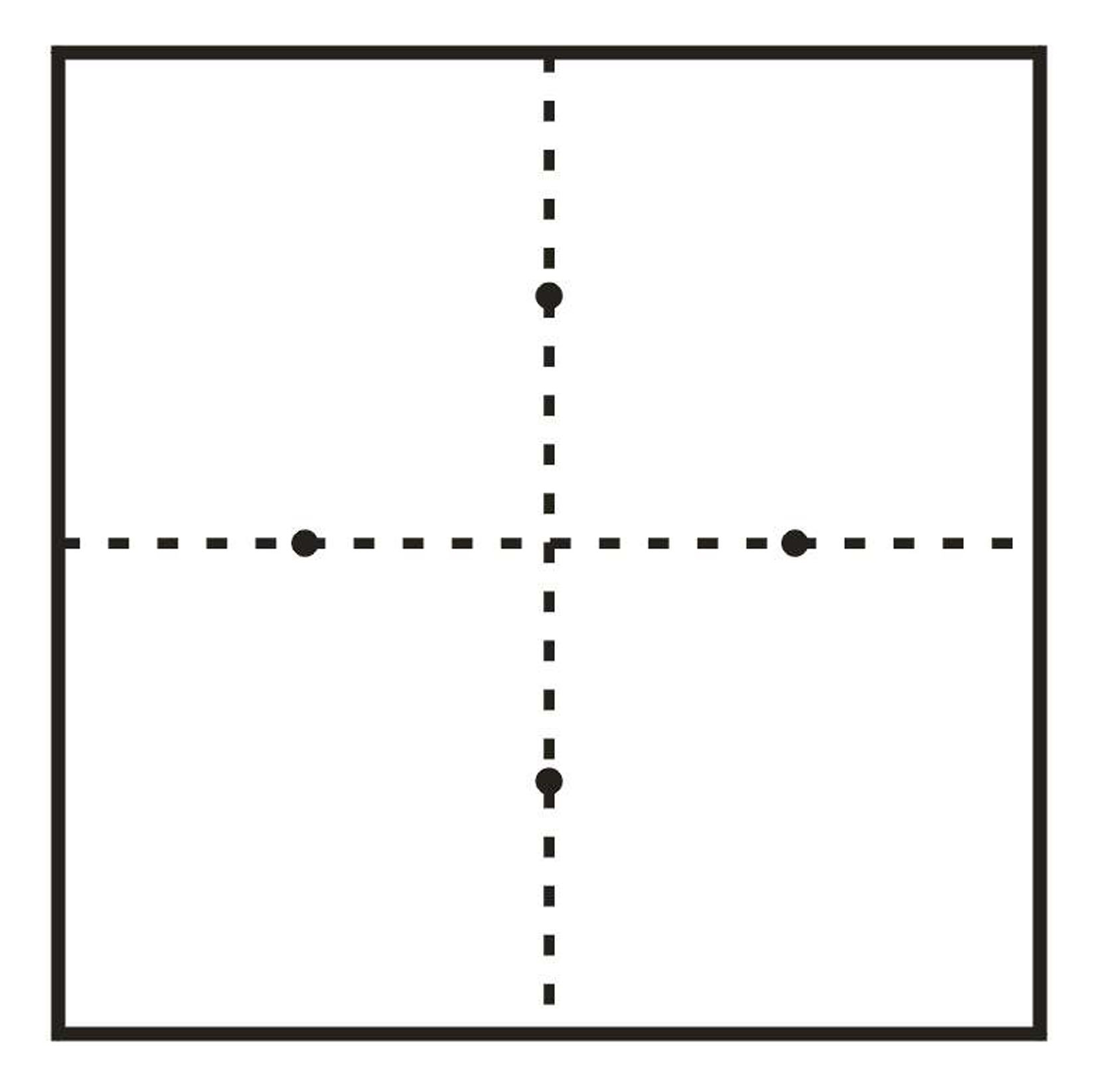练字纸四点方位田字格