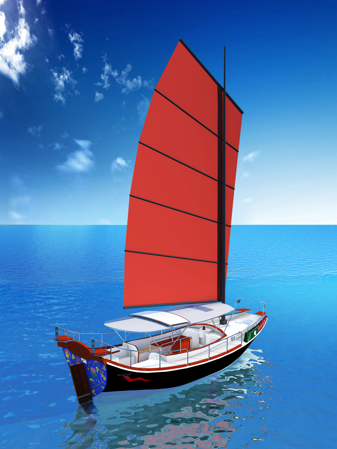 帆船型号名称乐舫338d