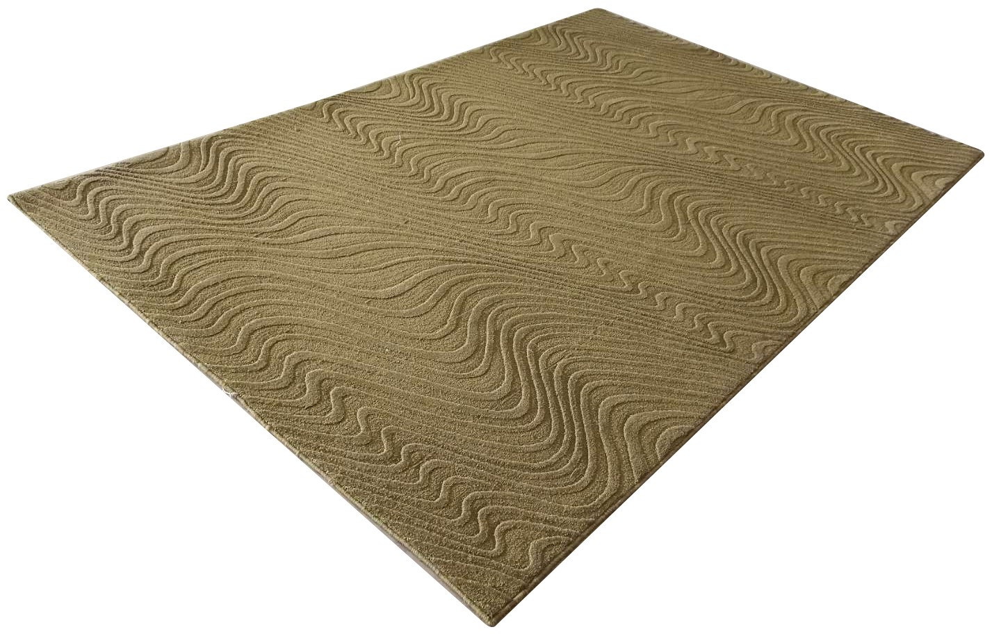 高低圈圈割绒地毯