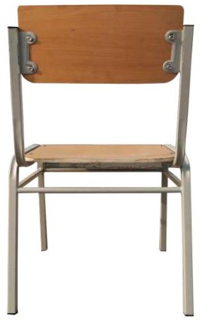 弧形双人课桌椅