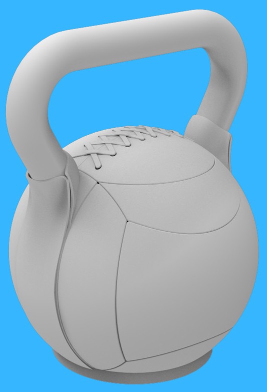 本外观设计产品的名称:沙袋壶铃;2.