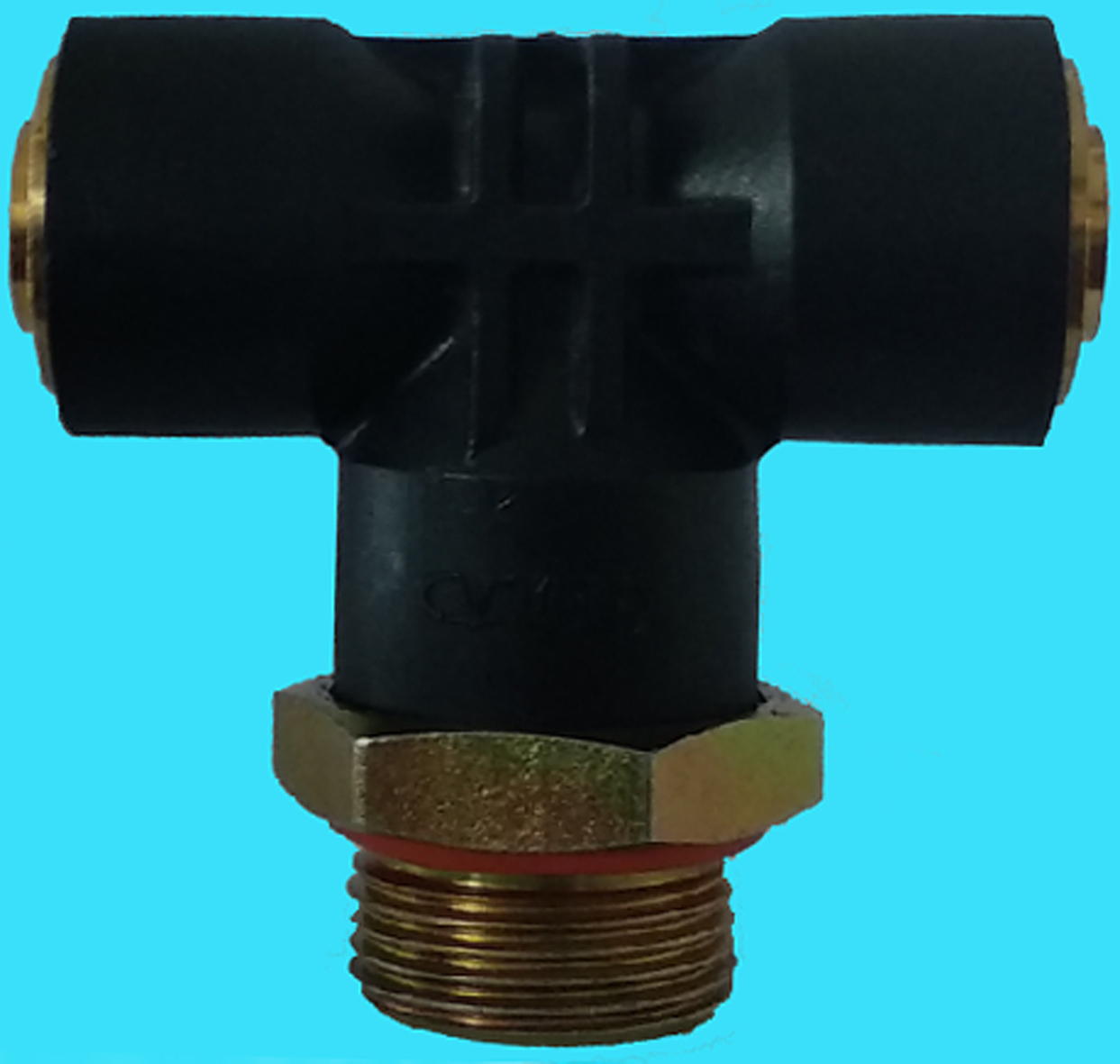 矿用汽车气路快速接头(三通型)