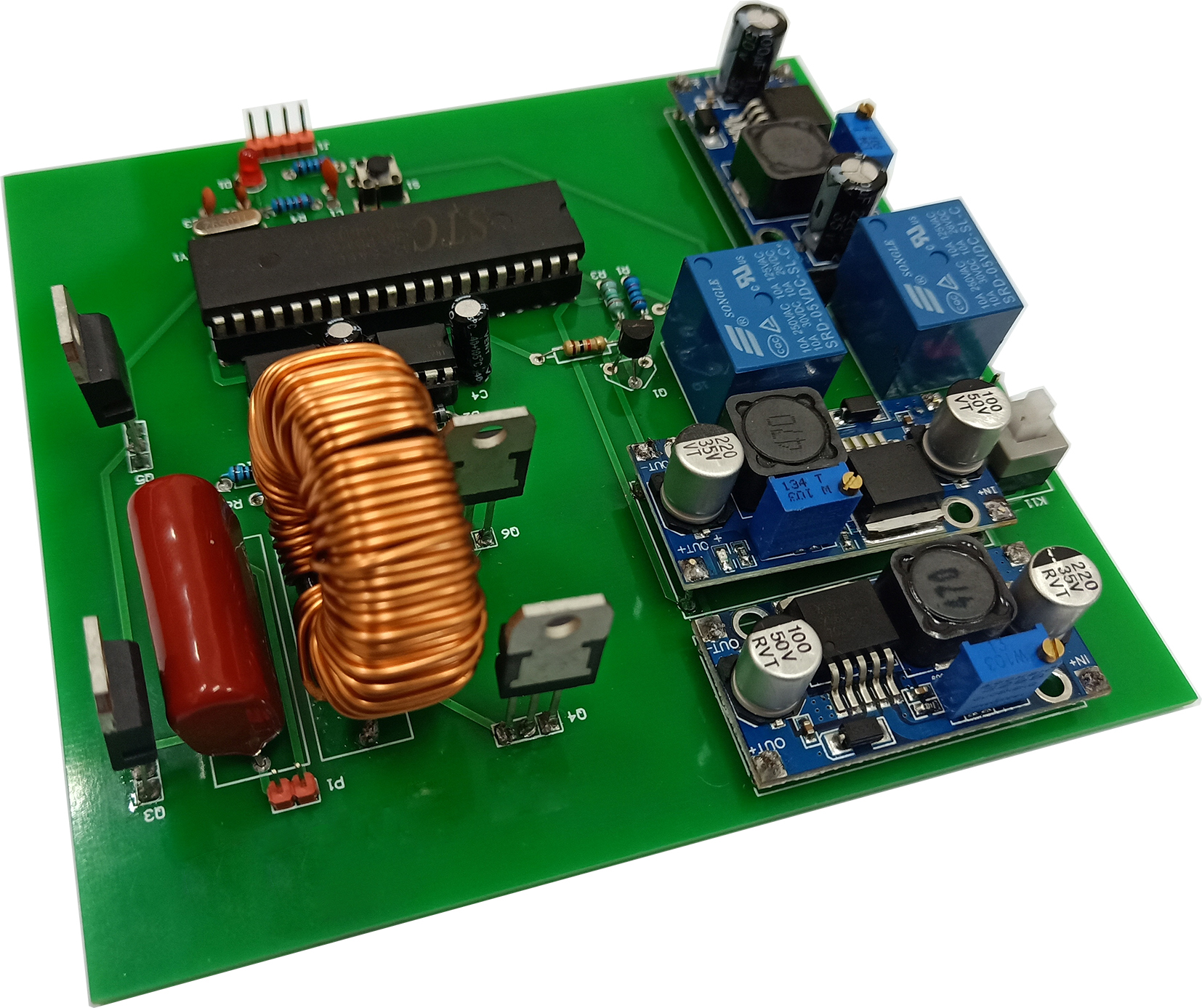 单片机教学用的逆变器模块含部件