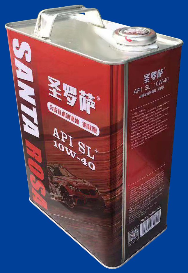 包装桶圣罗萨合成技术润滑油进取版4l