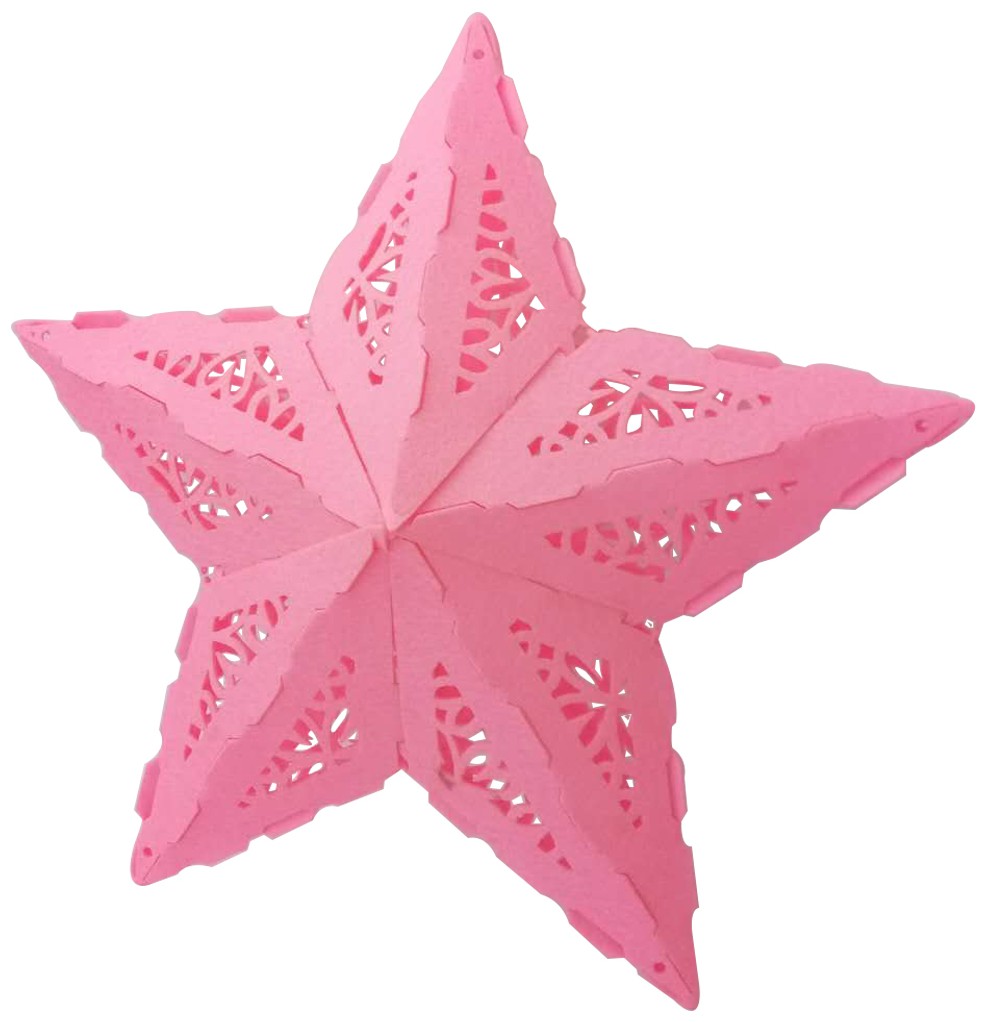 立体吊饰(大五角星)