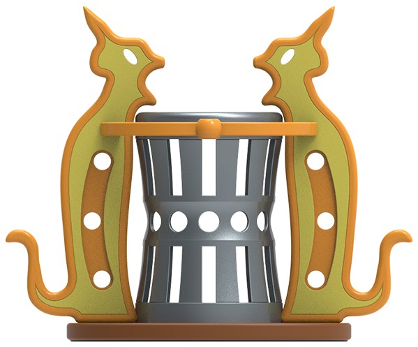 环抱式台面笔筒