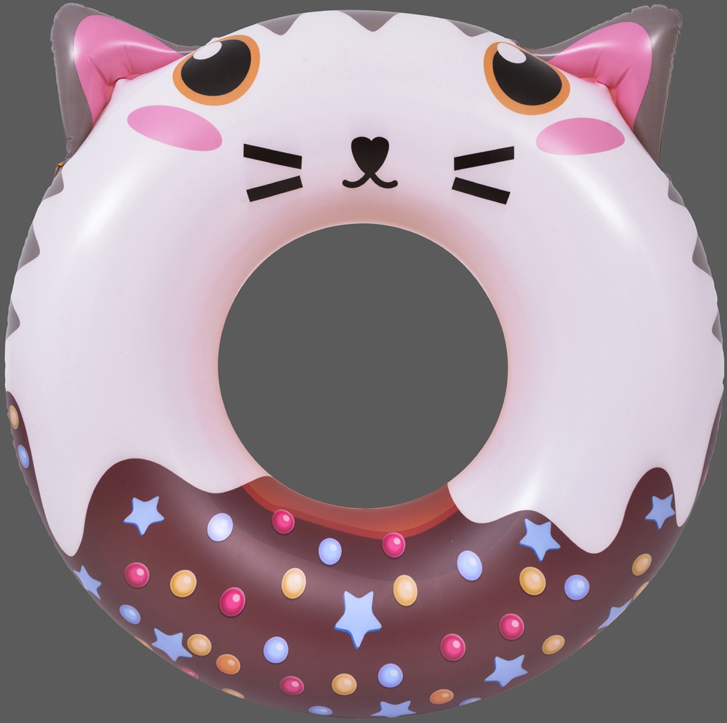 充气游泳圈猫咪甜甜圈