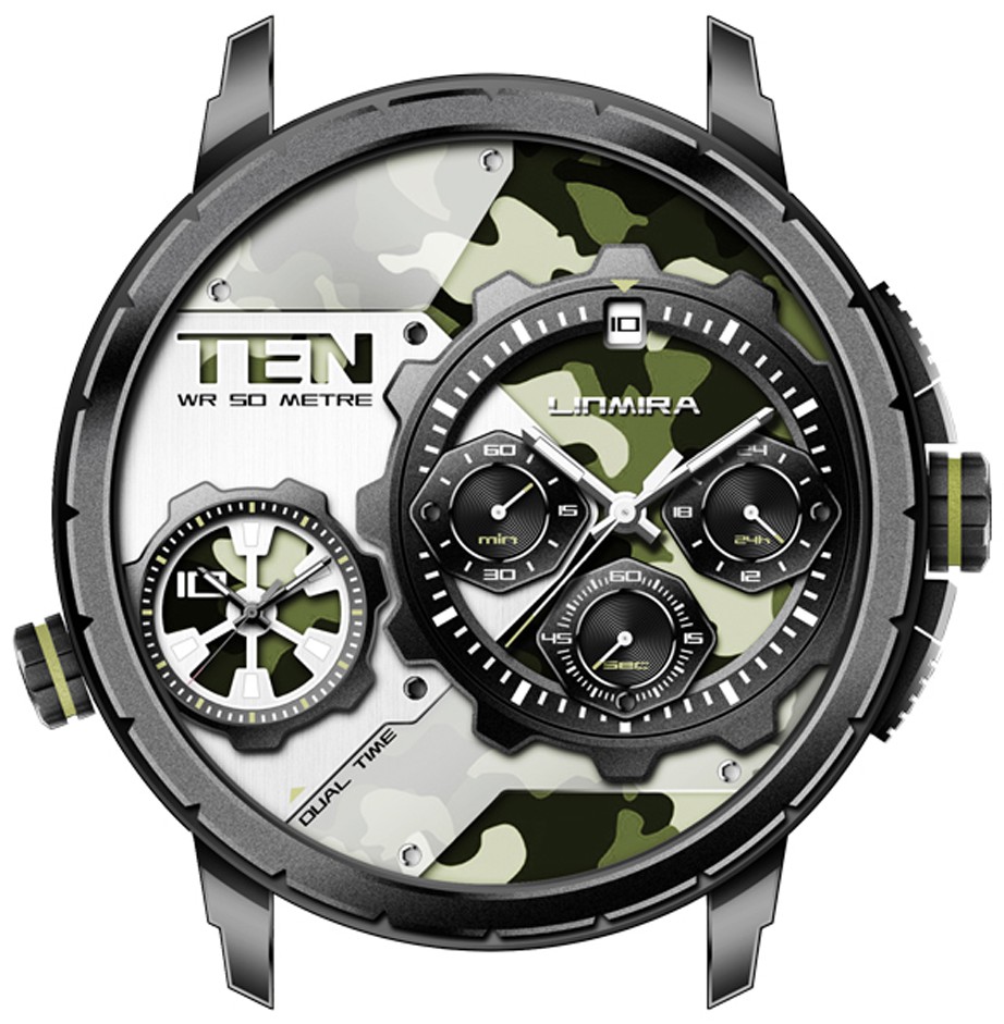 手表表盘林慕斯文顿履带系列lm682