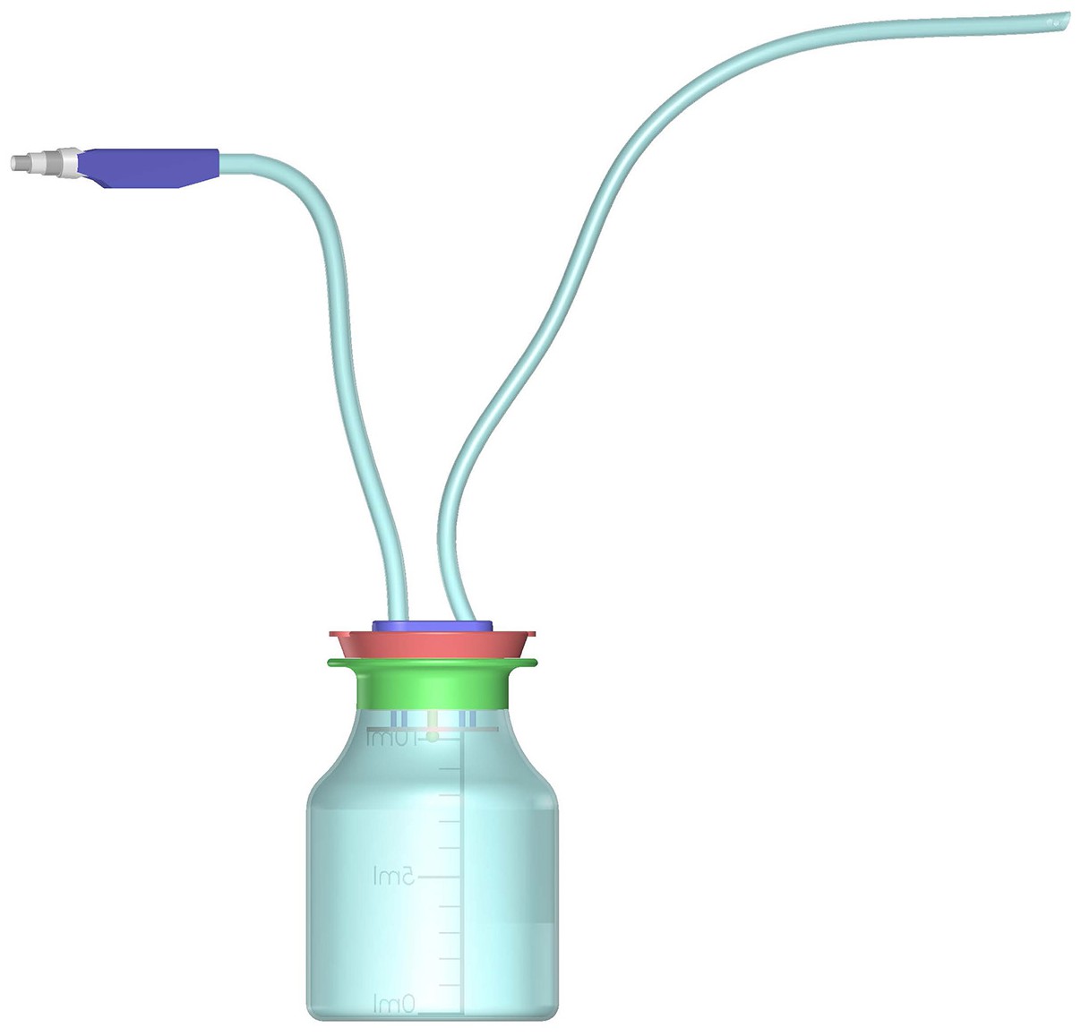 吸痰式玻璃培养瓶