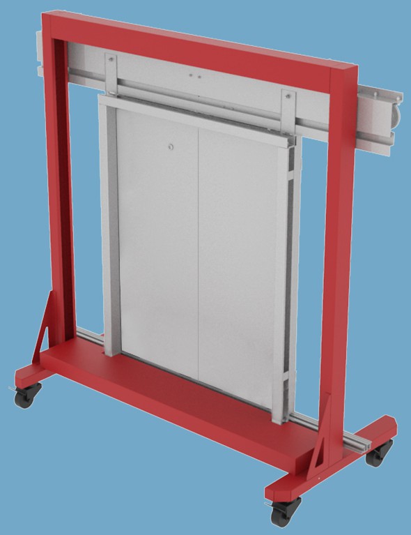 电梯层门安装与调试实训考核装置