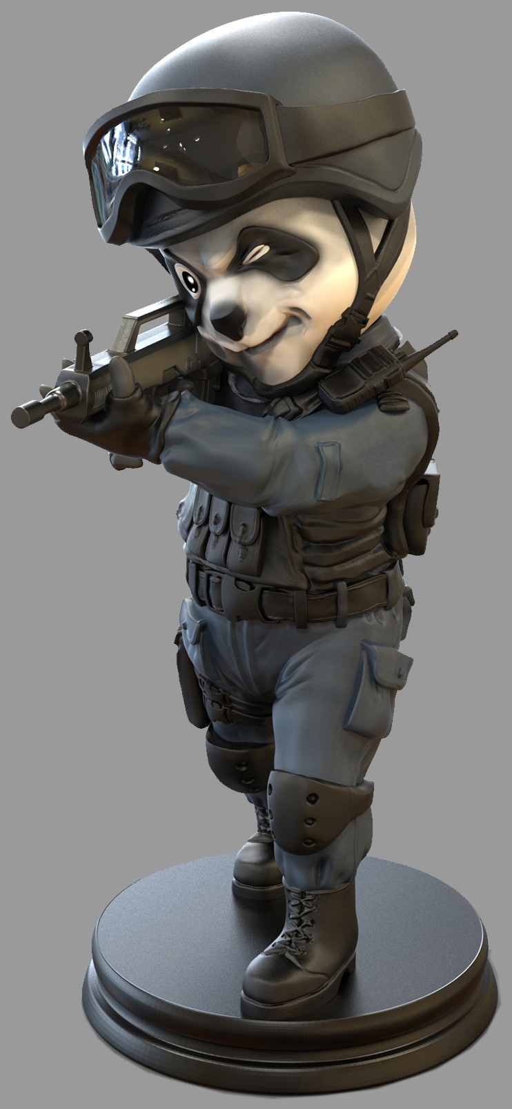 摆件(熊猫特警)专利_专利申请于2018-12-11_专利查询 - 天眼查