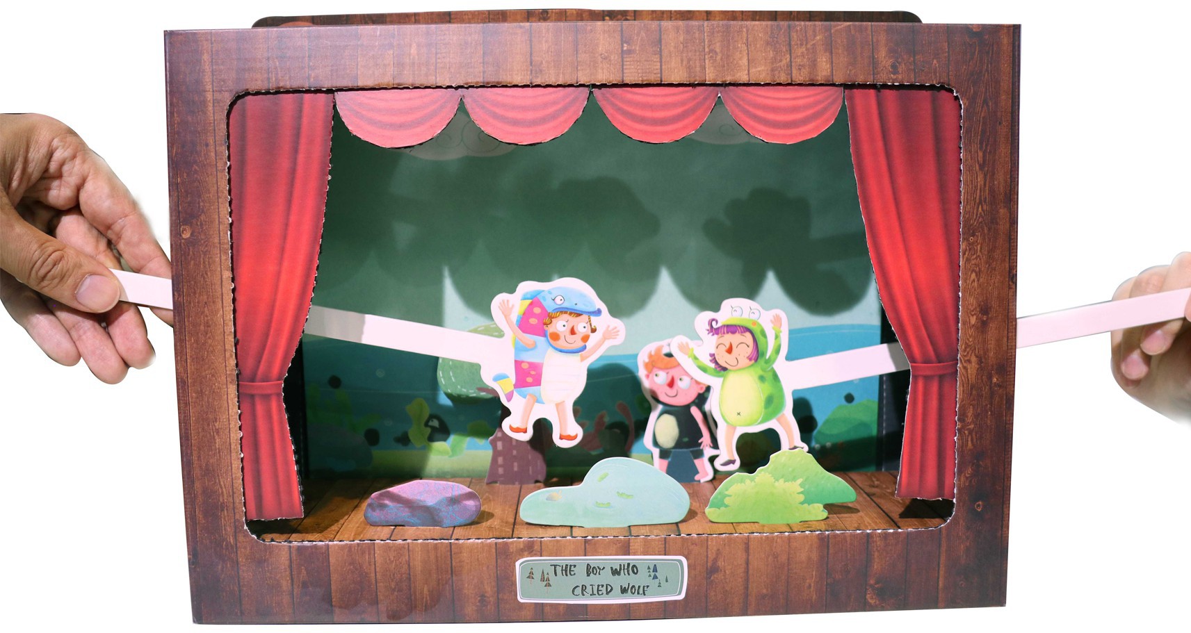 玩教具纸型小剧场