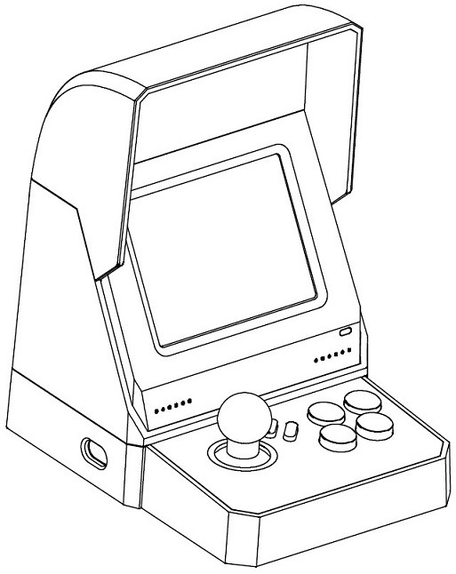 任天堂游戏机简笔画图片