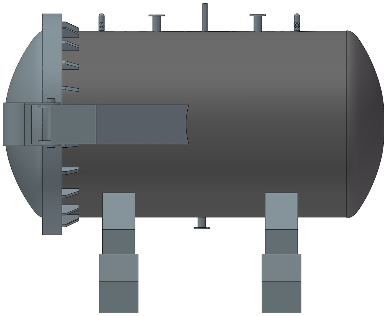 一种化工机械安全装置,主要用于平衡腔内气体或液体的压力值