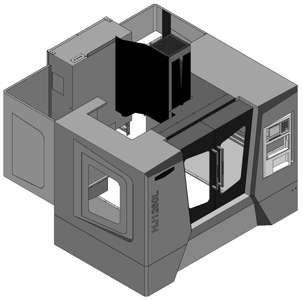外罩(hj1260l立式加工中心)