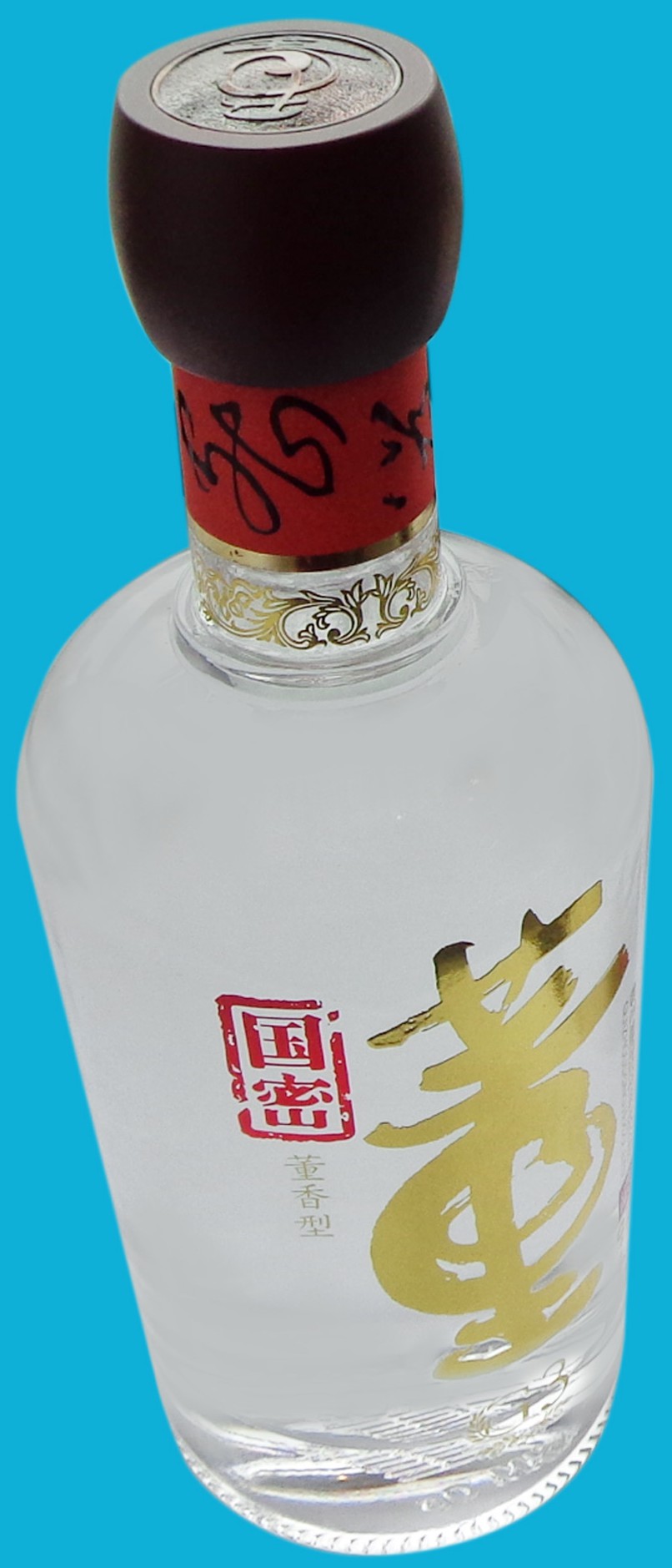 包装瓶54度国密董酒g3