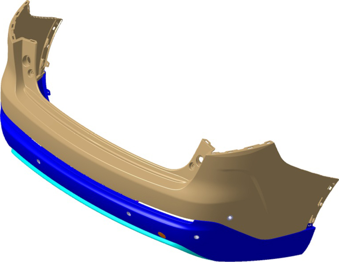 cn305346933s_汽车后保险杠(a40c)有效
