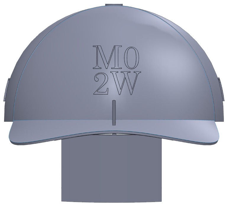 本外观设计产品的名称:帽子(mw多功能).2.