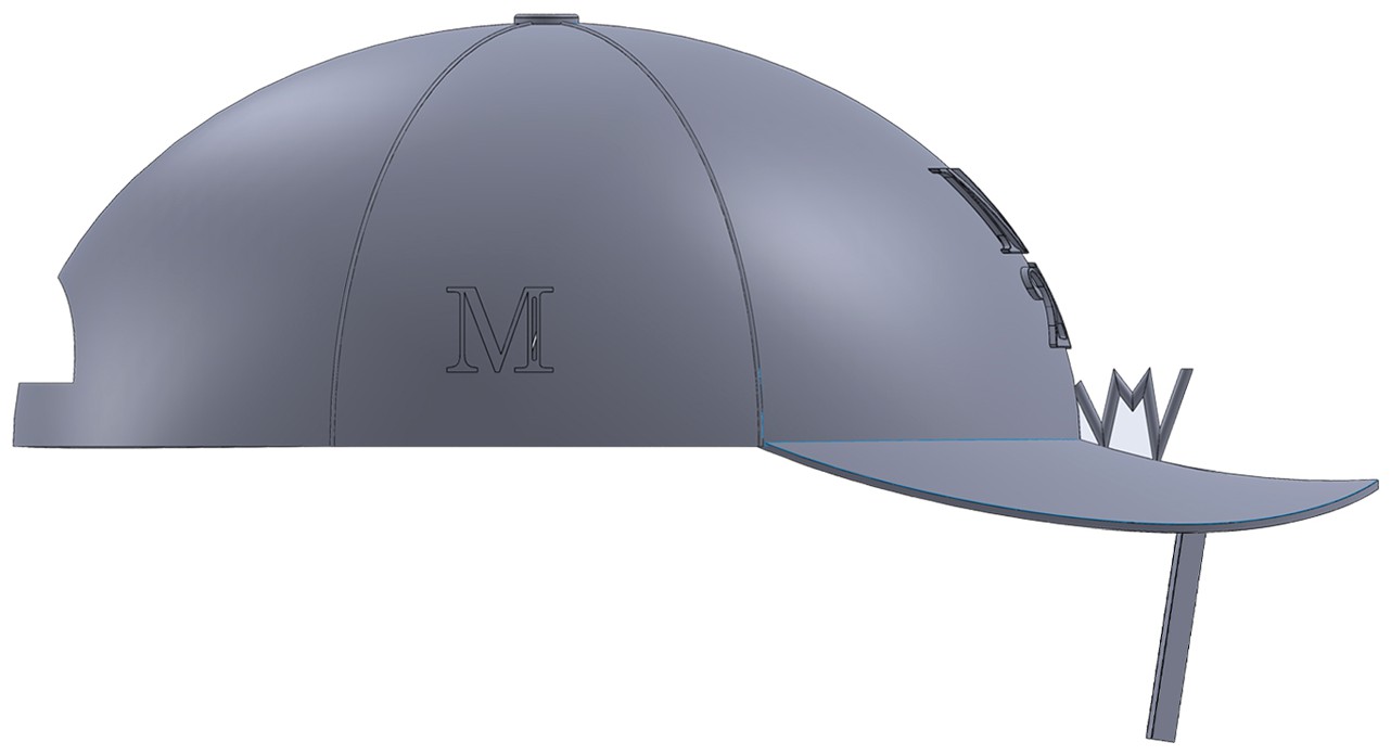 本外观设计产品的名称:帽子(mw多功能).2.