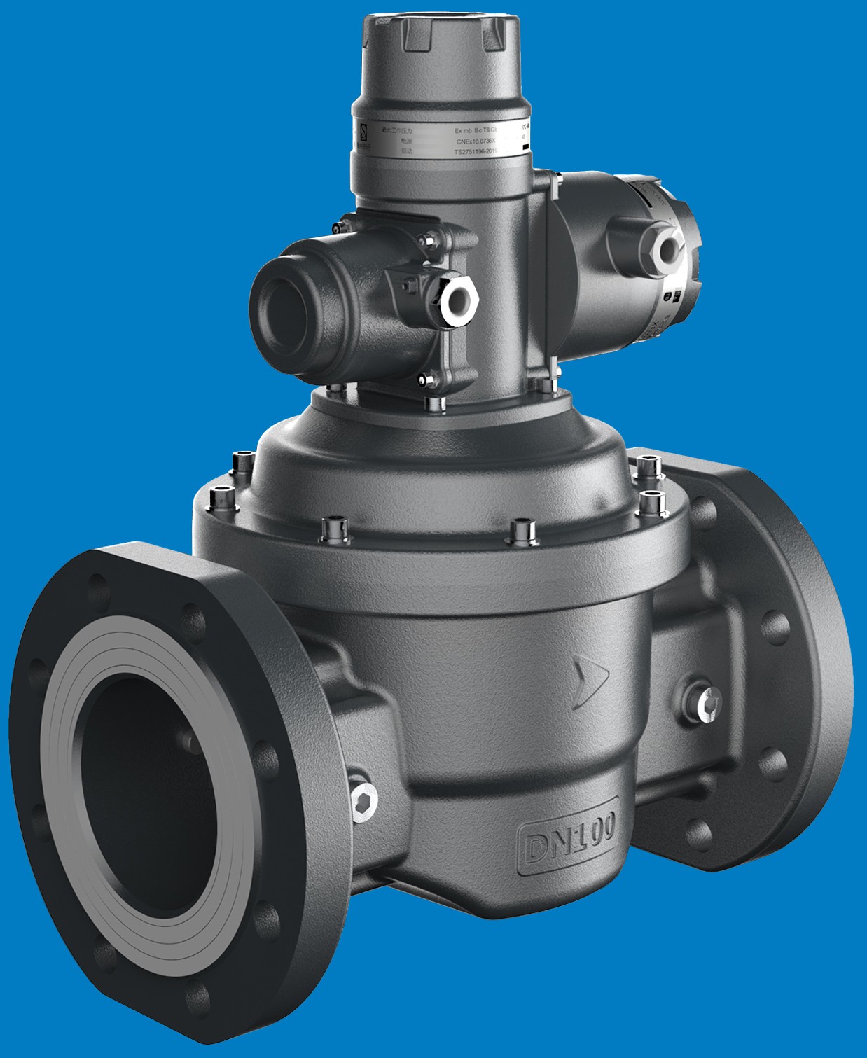 电磁式燃气紧急切断阀