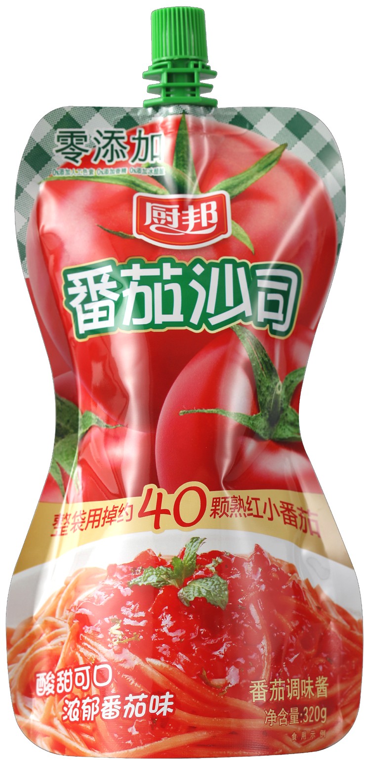 包装袋厨邦番茄沙司