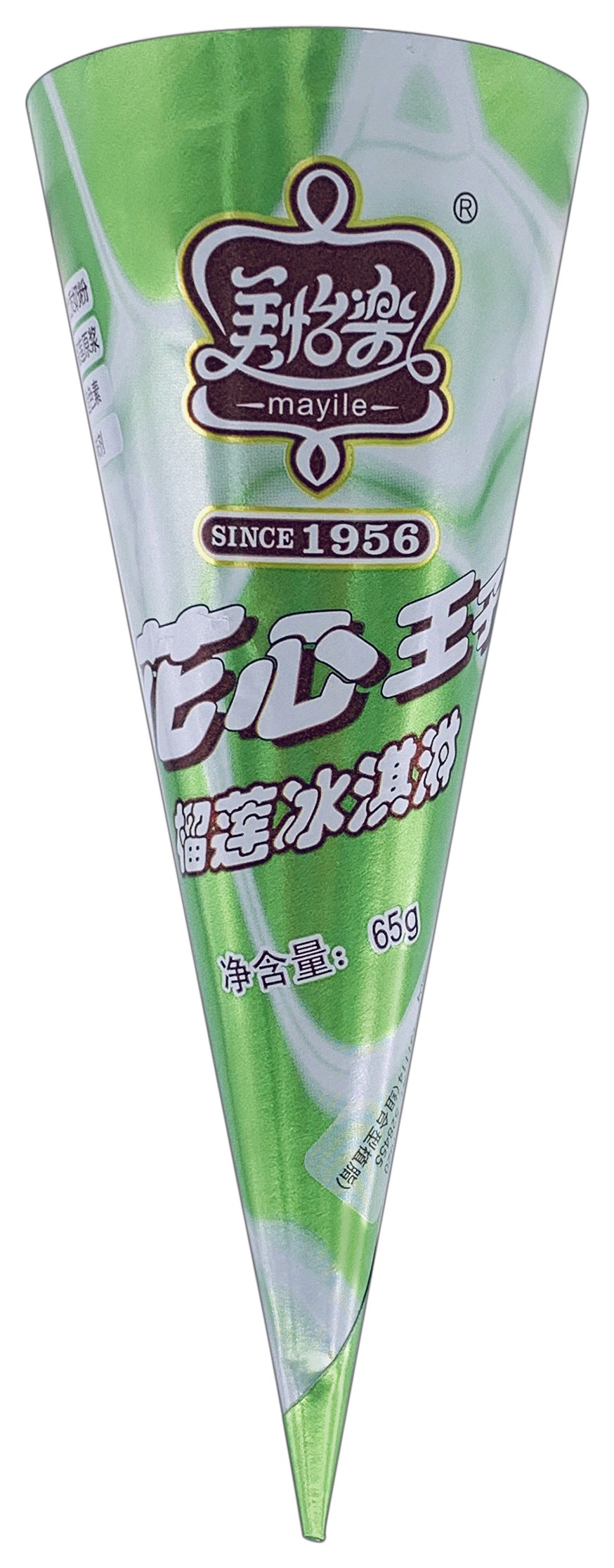 雪糕圆锥纸袋美怡乐花心王子脆筒冰淇淋