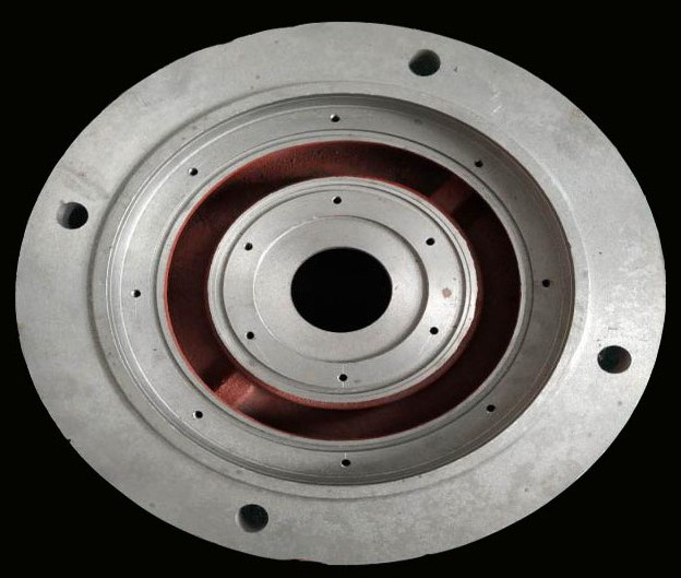 水冷全密封端盖